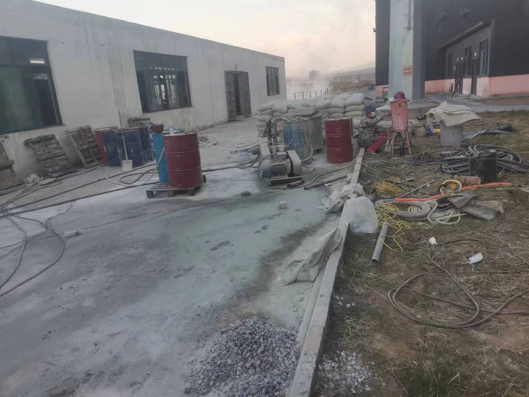 陇西厂房地基沉降注浆